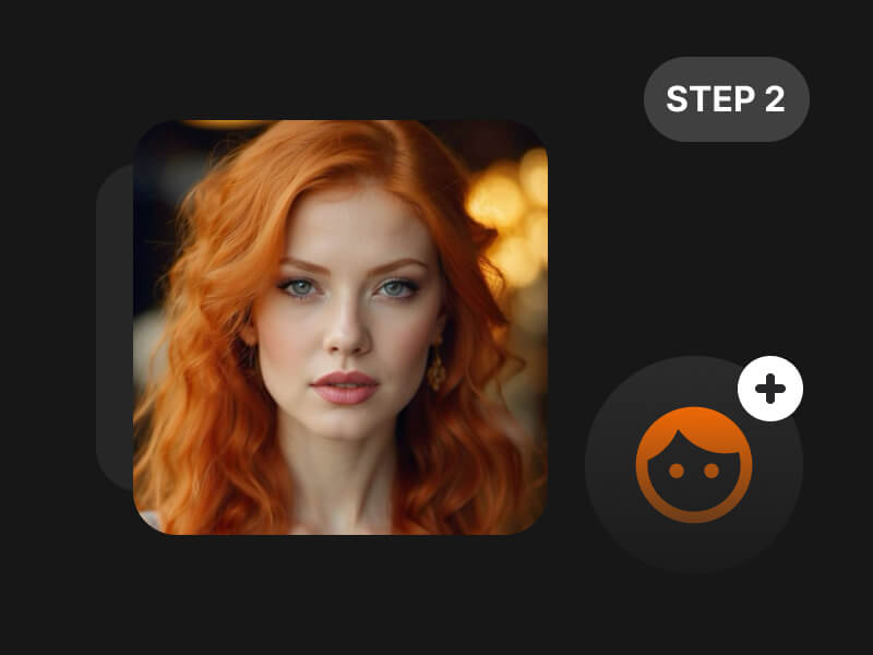 Upload the target face