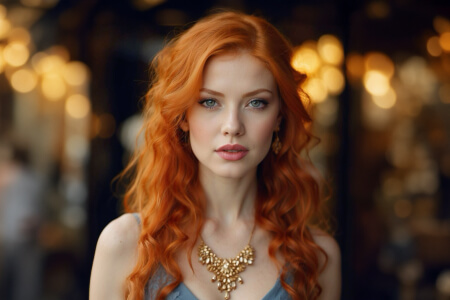 Before face swap: original woman in photo